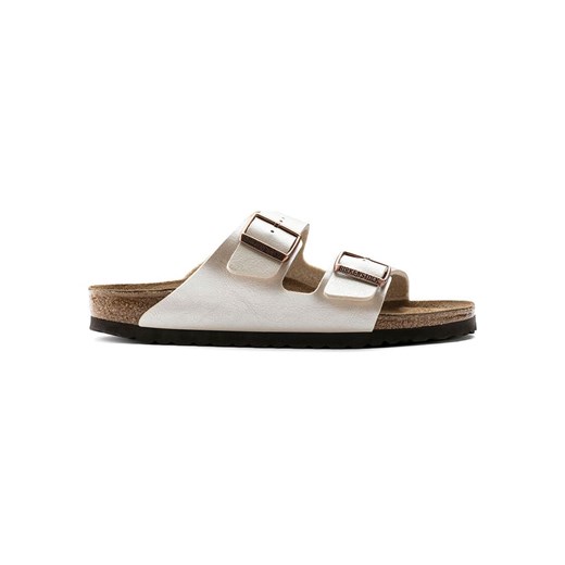 Birkenstock Klapki &quot;Arizona - Graceful Pearl&quot; w kolorze białym ze sklepu Limango Polska w kategorii Klapki damskie - zdjęcie 175128319