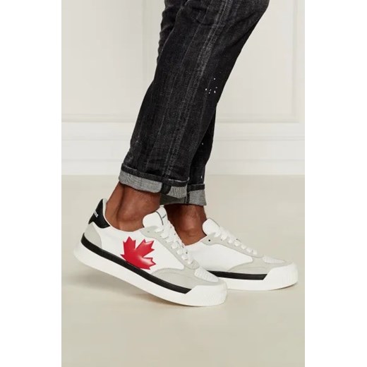 Buty sportowe męskie Dsquared2 z tworzywa sztucznego