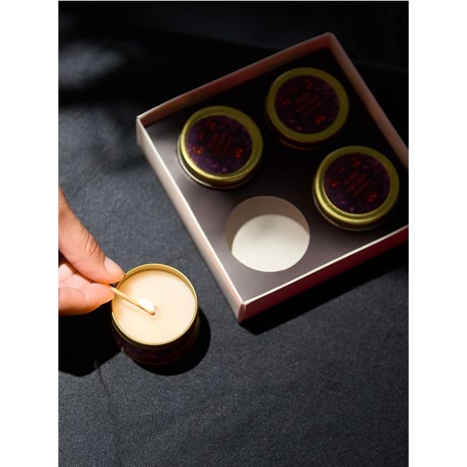 Sinsay - Świeczki 4 pack Witches Brew - wielobarwny Sinsay One Size Sinsay