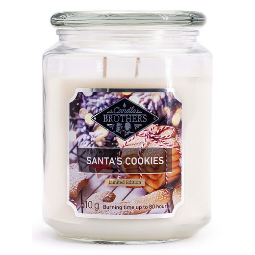 Candle Brothers Świeca zapachowa "Santas Cookies" - 510 g Candle Brothers onesize okazyjna cena Limango Polska