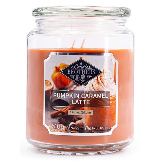 Candle Brothers Świeca zapachowa &quot;Pumpkin Caramel Latte&quot;- 510 g ze sklepu Limango Polska w kategorii Świece i dyfuzory - zdjęcie 175131238