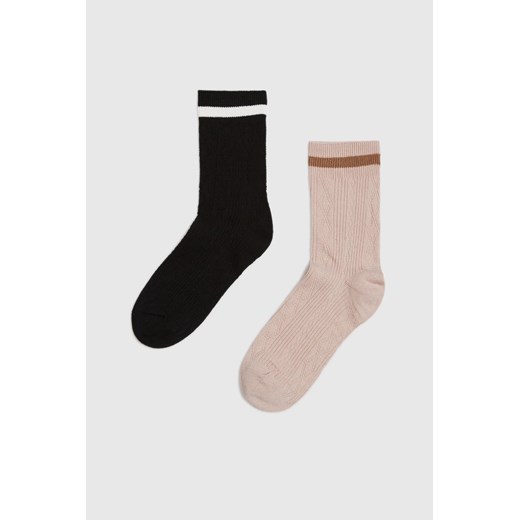 2 pack długich skarpet ze sklepu Moodo.pl w kategorii Skarpetki damskie - zdjęcie 175131959