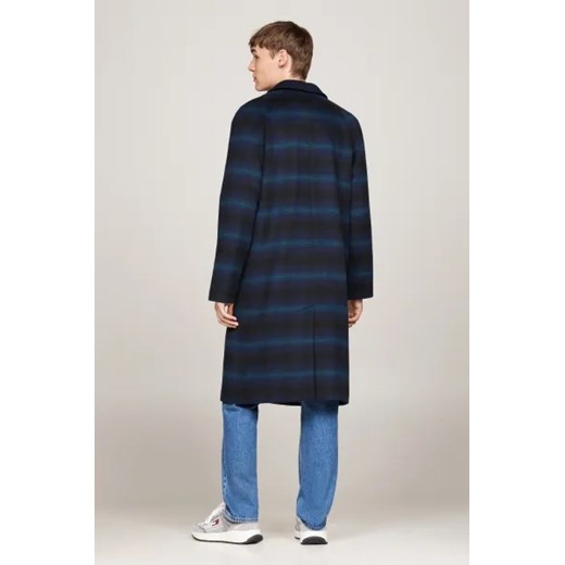 Tommy Jeans Płaszcz | z dodatkiem wełny Tommy Jeans L okazja Gomez Fashion Store