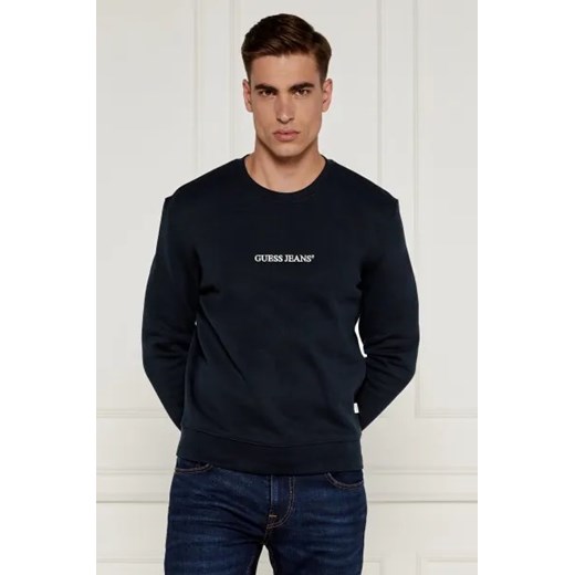 Guess Jeans Ocieplana bluza | Slim Fit ze sklepu Gomez Fashion Store w kategorii Bluzy męskie - zdjęcie 175132608