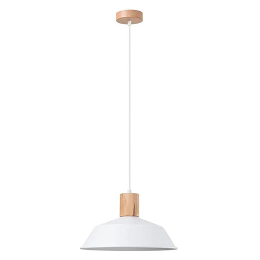 Skandynawska biała lampa wisząca nad stół B3-K64 ze sklepu Edinos.pl w kategorii Lampy wiszące - zdjęcie 175134929