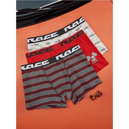 Sinsay - Bokserki 3 pack Long - wielobarwny Sinsay XXL Sinsay