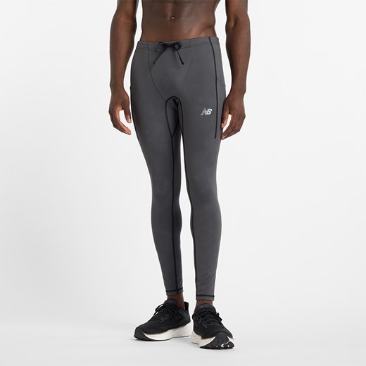 Tighty męskie New Balance MP43258BM – szare ze sklepu New Balance Poland w kategorii Spodnie męskie - zdjęcie 175137136