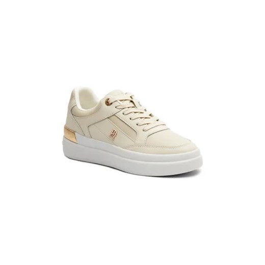 Buty sportowe damskie Tommy Hilfiger sneakersy z tworzywa sztucznego sznurowane