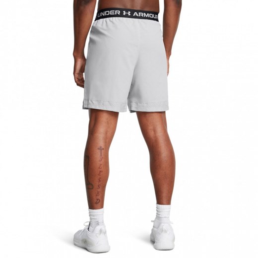 Męskie spodenki treningowe Under Armour UA Vanish Woven 6in Grph Sts - szare Under Armour S Sportstylestory.com