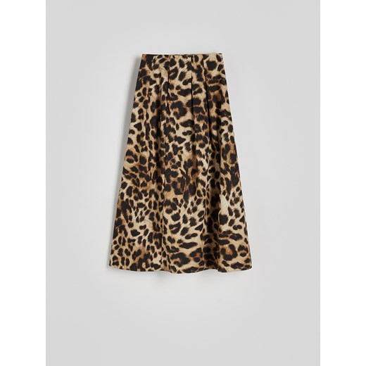 Reserved - Spódnica w zwierzęcy wzór - wielobarwny Reserved M Reserved