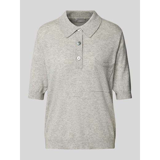 Koszulka polo z kieszenią na piersi ze sklepu Peek&Cloppenburg  w kategorii Bluzki damskie - zdjęcie 175146577