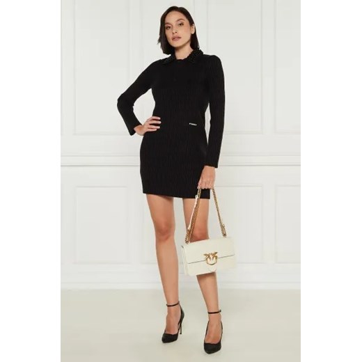 Listonoszka Pinko beżowa na ramię elegancka