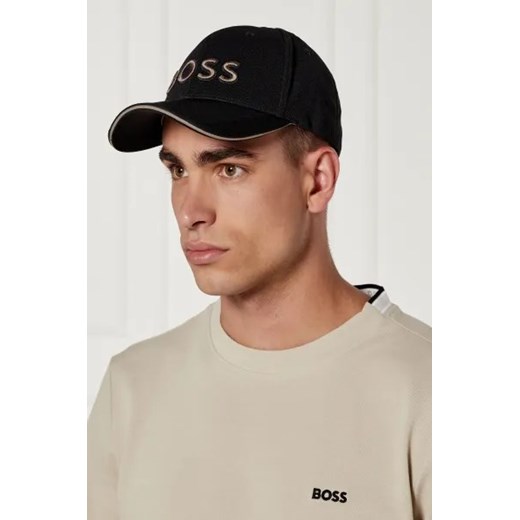 Czapka z daszkiem męska czarna BOSS HUGO
