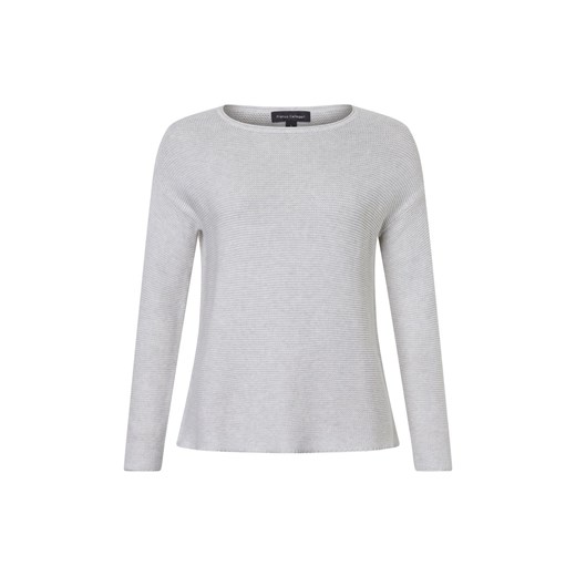 Franco Callegari Sweter damski z dzianiny Kobiety Bawełna srebrny jednolity - id: 707862-0001-09940 - marki Franco Callegari - 175149018 Franco Callegari Sweter damski z dzianiny Kobiety Bawełna srebrny jednolity ze sklepu vangraaf w kategorii Bluzki damskie - zdjęcie 175149018