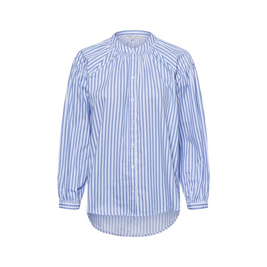Marie Lund Bluzka damska - Ronja Kobiety Bawełna niebieski w paski ze sklepu vangraaf w kategorii Bluzki damskie - zdjęcie 175149037
