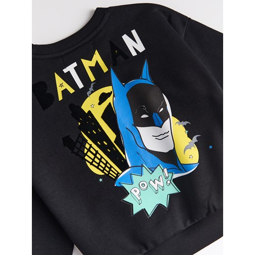 Reserved - Bluza oversize Batman - czarny Reserved 80 (9-12 m.) Reserved