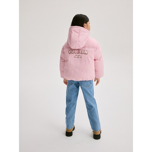 Reserved - Kurtka Pusheen - różowy Reserved 122/128 (6-8 lat) Reserved