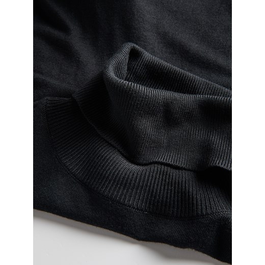 Reserved - Golf z wiskozą - czarny Reserved L Reserved