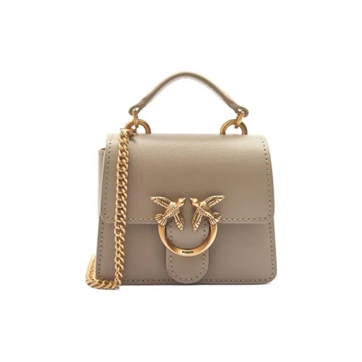 Pinko Skórzana torebka na ramię LOVE ONE MICRO Pinko One Size Gomez Fashion Store