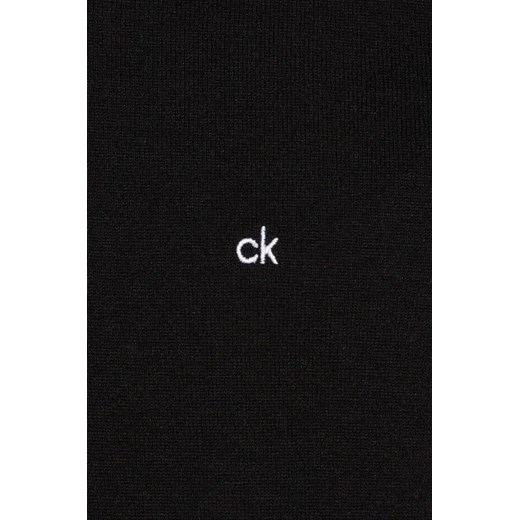Calvin Klein Sweter | Slim Fit | z dodatkiem jedwabiu Calvin Klein XXL okazja Gomez Fashion Store