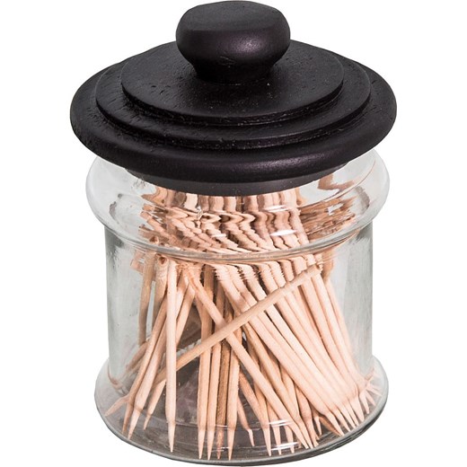 Anticline Pojemnik na wykałaczki w kolorze jasnobrązowym - wys. 10 x Ø 6,5 cm ze sklepu Limango Polska w kategorii Akcesoria kuchenne - zdjęcie 175158276