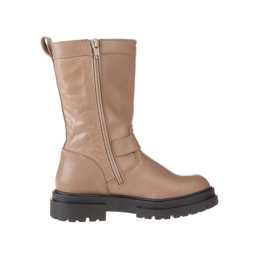 lamino Skórzane botki w kolorze jasnoróżowym Lamino 33 promocja Limango Polska