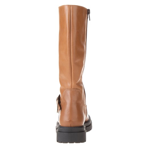 lamino Skórzane kozaki w kolorze jasnobrązowym Lamino 34 wyprzedaż Limango Polska