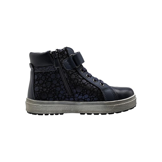 lamino Skórzane sneakersy w kolorze granatowym Lamino 28 promocja Limango Polska