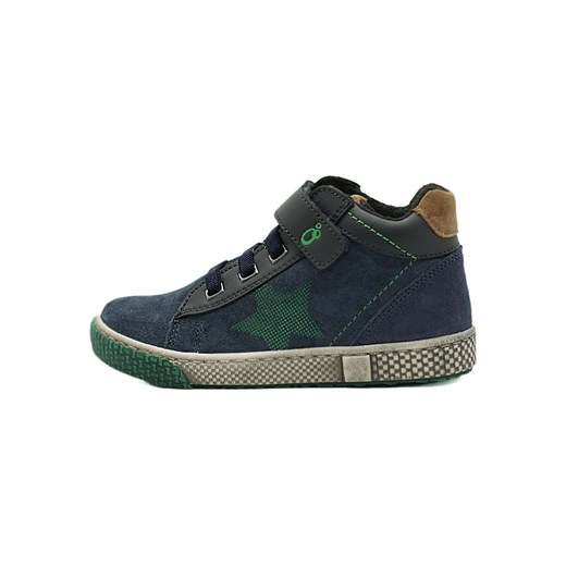 lamino Skórzane sneakersy w kolorze granatowym ze sklepu Limango Polska w kategorii Buty sportowe dziecięce - zdjęcie 175159328