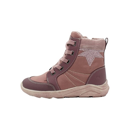 lamino Skórzane sneakersy w kolorze jasnoróżowym ze sklepu Limango Polska w kategorii Buty sportowe dziecięce - zdjęcie 175159468