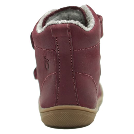 lamino Skórzane botki w kolorze fioletowym Lamino 23 okazja Limango Polska