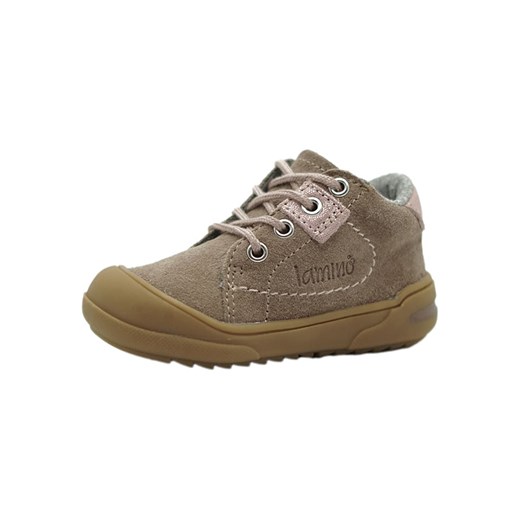 lamino Skórzane sneakersy w kolorze khaki Lamino 23 wyprzedaż Limango Polska