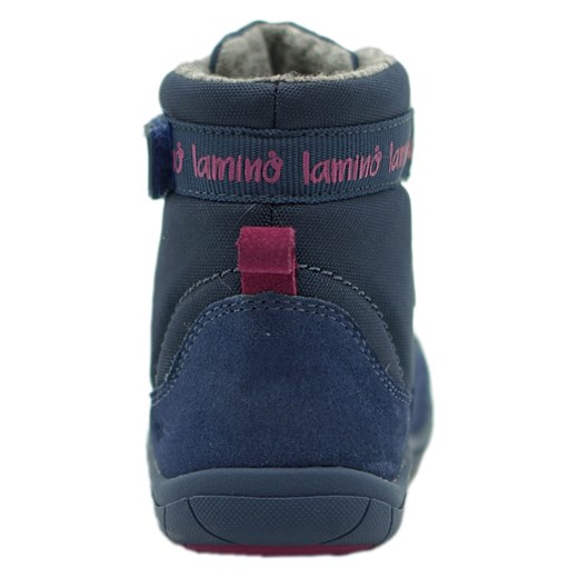 lamino Skórzane buty w kolorze niebieskim do chodzenia na boso Lamino 32 Limango Polska wyprzedaż