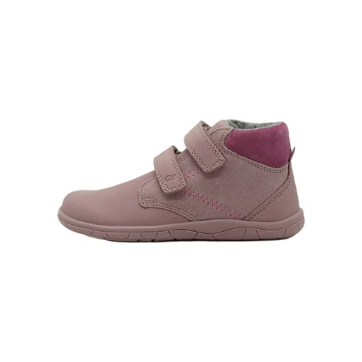 lamino Skórzane buty w kolorze jasnoróżowym do chodzenia na boso ze sklepu Limango Polska w kategorii Buty zimowe dziecięce - zdjęcie 175159857