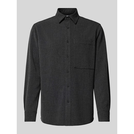 Koszula casualowa o kroju relaxed fit z kieszenią na piersi ze sklepu Peek&Cloppenburg  w kategorii Koszule męskie - zdjęcie 175162508