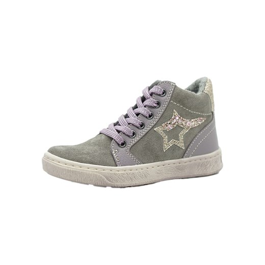 lamino Skórzane sneakersy w kolorze szarym Lamino 35 okazja Limango Polska