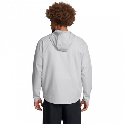 Męska kurtka przejściowa Under Armour UA Unstoppable Jacket Lc - szara ze sklepu Sportstylestory.com w kategorii Kurtki męskie - zdjęcie 175165536