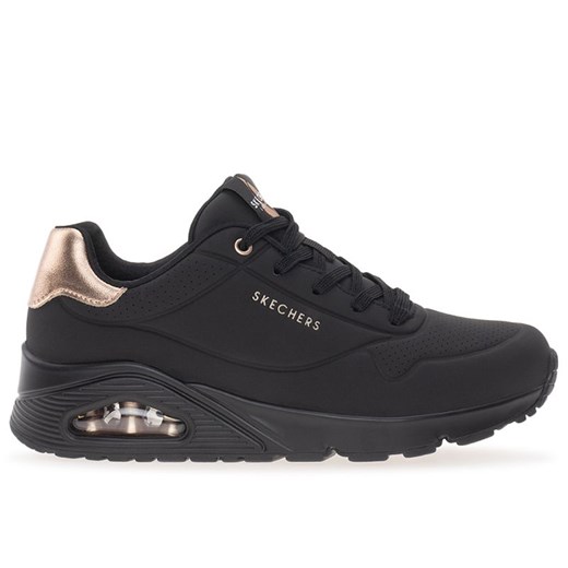 Buty damskie Skechers Uno Golden Air 177094BBK - czarne ze sklepu streetstyle24.pl w kategorii Buty sportowe damskie - zdjęcie 175171098