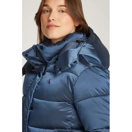 Kurtka damska Calvin Klein niebieska krótka casual 