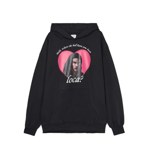 Cropp - Bluza z kapturem Twilight - czarny Cropp L Cropp