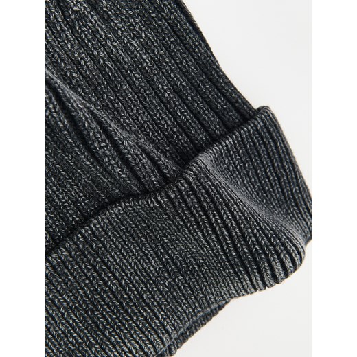 Reserved - Bawełniana czapka w prążek - czarny Reserved 5-9 lat Reserved