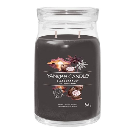 Yankee Candle Świeca zapachowa &quot;Black Coconut&quot; - 567 g ze sklepu Limango Polska w kategorii Świece i dyfuzory - zdjęcie 175181235