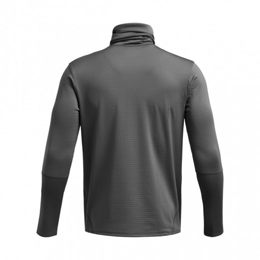 Męski longsleeve treningowy Under Armour UA Vanish Cw Funnel Top - szary ze sklepu Sportstylestory.com w kategorii T-shirty męskie - zdjęcie 175187098