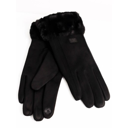RĘKAWICZKI PALCZATKI Z FUTERKIEM-CZARNE Olika uniwersalny olika.com.pl