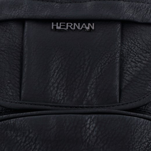 Uniwersalny Plecak Damski firmy Hernan 3181 Czarny Hernan One Size PaniTorbalska okazja