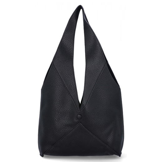 Torebka Shopper Bag z Kosmetyczką firmy Herisson 1901F731 Czarna ze sklepu PaniTorbalska w kategorii Torby Shopper bag - zdjęcie 175195855