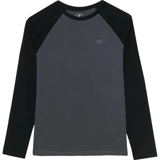 Longsleeve chłopięcy TLONM293 4F ze sklepu SPORT-SHOP.pl w kategorii T-shirty chłopięce - zdjęcie 175199156