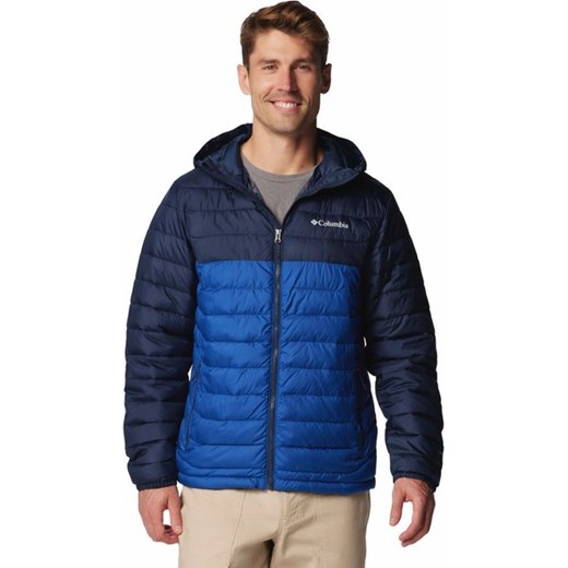 Kurtka puchowa męska Powder Lite II Hooded Jacket Columbia ze sklepu SPORT-SHOP.pl w kategorii Kurtki męskie - zdjęcie 175199158