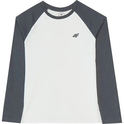 Longsleeve chłopięcy TLONM293 4F ze sklepu SPORT-SHOP.pl w kategorii T-shirty chłopięce - zdjęcie 175199586