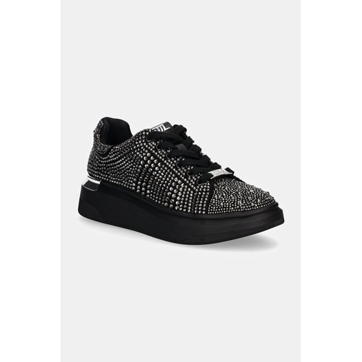 Steve Madden sneakersy Globes kolor czarny SM11003315 ze sklepu ANSWEAR.com w kategorii Buty sportowe damskie - zdjęcie 175200388
